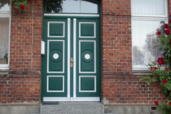 Doppelflügel-Haustür nach historischem Vorbild