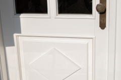 Haustür mit individuellen Details