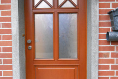 Haustür mit Glas
